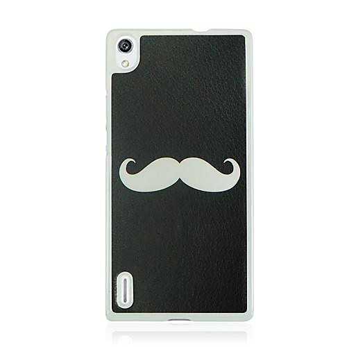 Beard Pattern Hard Case for Huawei Ascend P7