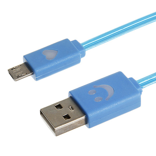 1м 3.28 Micro USB 2.0 для USB 2.0 удлинитель с Светодиодные бесплатной доставкой