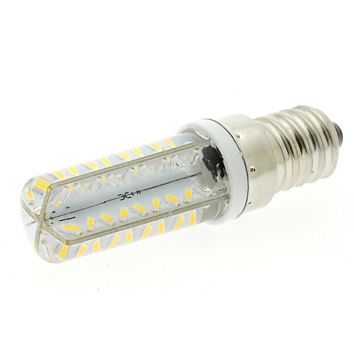 e14 4w 72x3014 SMD LED 240LM теплый белый свет 3000K кукурузы лампочку с силикагелем крышкой (Переменный ток 220-240)