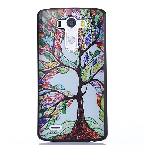 Maple Tree Pattern Plastic Hard Case for LG G3