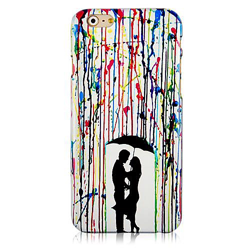 Raindrop and Shadow Pattern Hard Back Case for iPhone 6