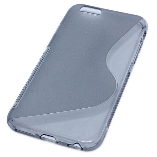 Sexy Curves Design TPU Translucent  Soft Case for iPhone 6(Assorted Colors)