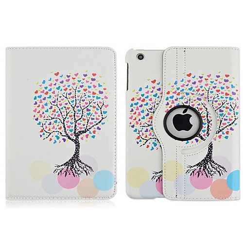 Wishing Tree Pattern PU Leather Full Body Case with Stand  for iPad 2/3/4