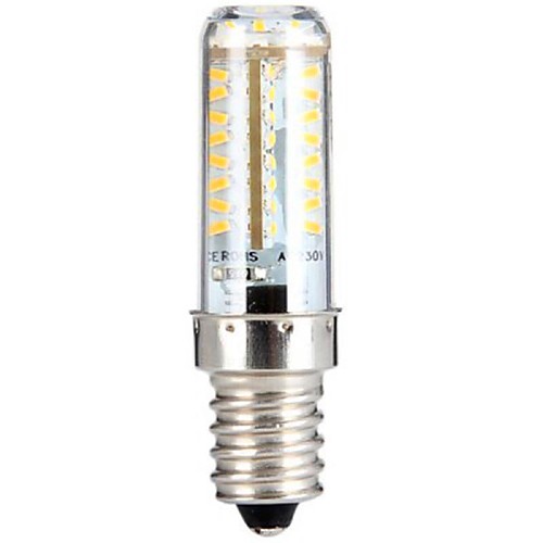 с регулируемой яркостью e14 4w 70x3014smd 400lm 2800-3200K теплый белый свет привел кукурузы лампочку (AC220-240V)