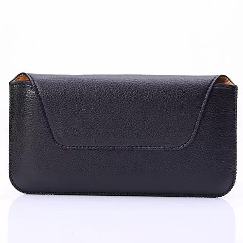 5.5 inch Following Fashion Litchi Stria PU Waist Bag for iPhone and Other