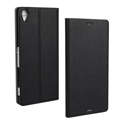 Solid Color Ultrathin PU Leather Full Body Case for Sony Xperia Z3 (Assorted Color)