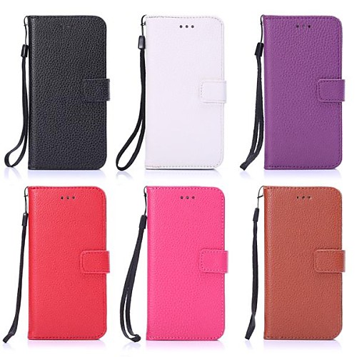 ENKAY Protective PU Leather Case with Stand and Card Slots for iPhone 6 (Assorted Colors)