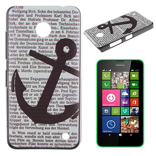 Anchor Pattern PC Hard Case for Nokia Lumia N630