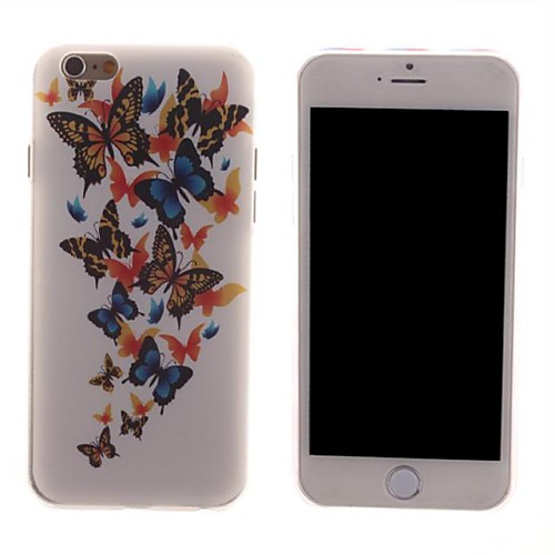 Flying Butterfly Design PC Hard Case for iPhone 6