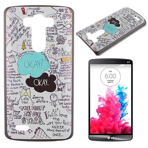 The Fault In Our Stars Pattern PC Hard Case for LG G3