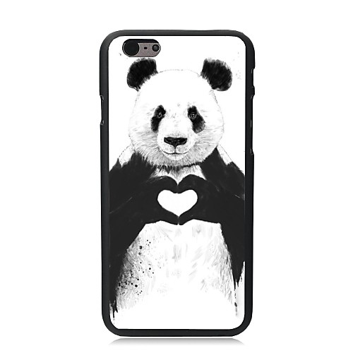 Elonbo The Lovely Panda Plastic Hard Back Cover for iPhone 6