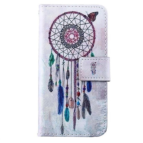 Dream Catcher Pattern PU Leather Full Body Cover with Card Slot for LG Google Nexus 5