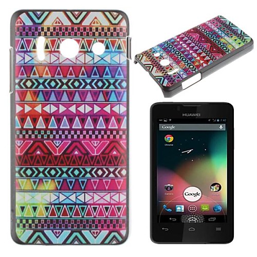 Delicate Stripes Pattern PC Hard Case for Huawei Y300