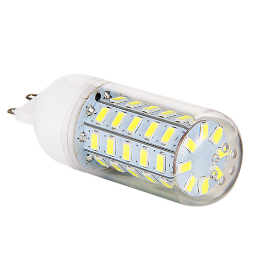 g9 10w 48x5730smd 1000lm 6000-6500k белый свет привел кукурузы лампочку (220-240)