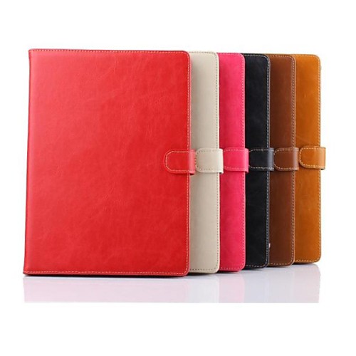 9.7 Inch Two Folding Pattern Genuine Leather for iPad Air 2(Assorted Colors)