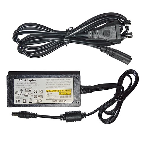 xinyuanyang gm1203 36w 12v 3a ЕС Plug AC / DC адаптер питания для светодиодная лента - черный (100 ~ 240 В)