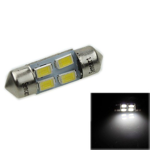 31mm (sv8.5-8) 2w 4x5730smd120-1600lm 6000-6500K белый свет Светодиодные лампы для автомобиля лампа для чтения (ac12-16v)