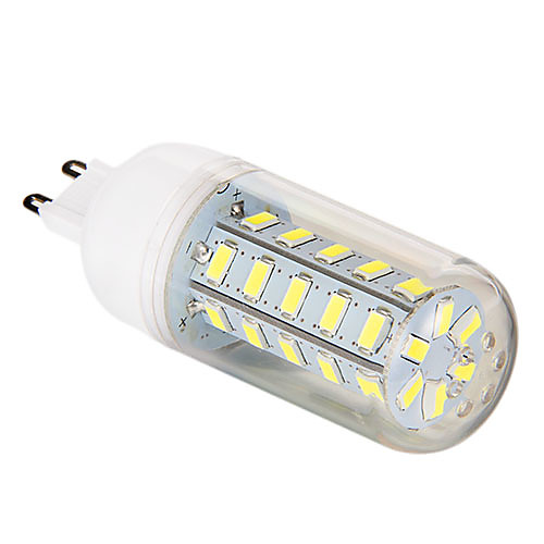 G9 7w 36x5730smd 700lm 6000-6500k белый свет привел кукуруза лампа (220-240)