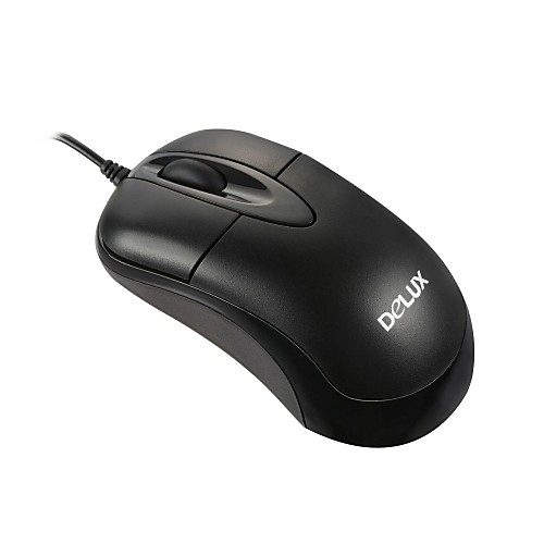 Delux M312BU Wired Optical Mouse