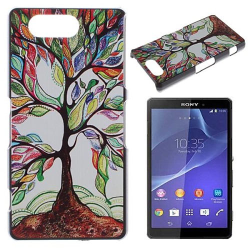 Colorful Tree of Life Pattern PC Hard Case for Sony Xperia Z3 mini D5803 M55w