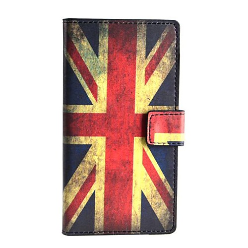 British Flag Pattern PU Leather Case with Stand and Card Slot for Nokia Lumia 830