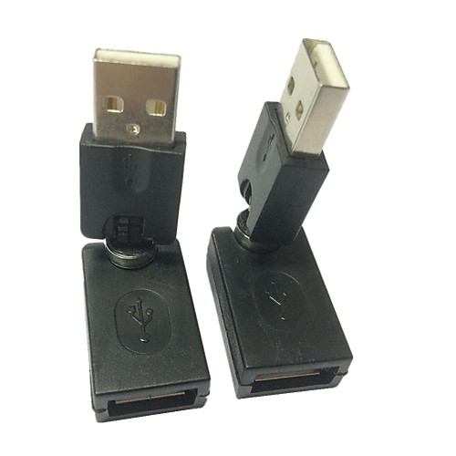 USB 2.0 поворотный вращаться на 360 ° разъем адаптера AM / AF