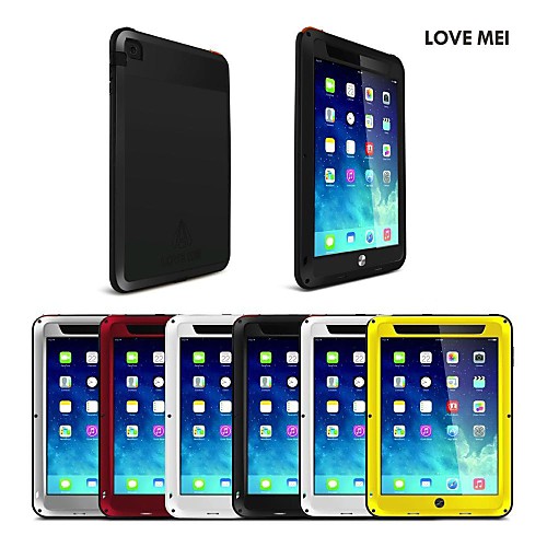 Love Mei Waterproof Shockproof Aluminum Gorilla Metal Case for Apple iPad mini 2(Assorted Color)