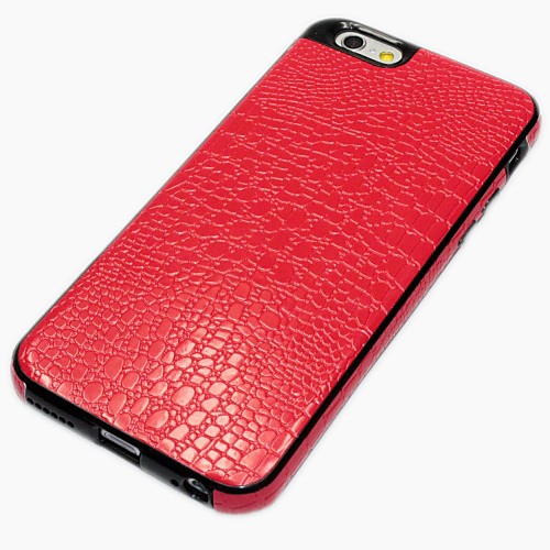 Crocodile Leather Protective Shell Case for iPhone 6(Assorted Color)