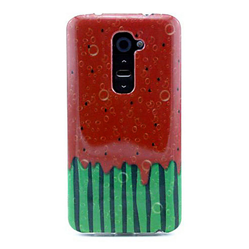 Watermelon Pattern Soft TPU Protective Case for LG G2/D802