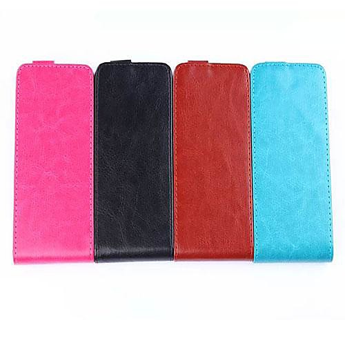 Solid Color Pattern Open Up and Down PU Leather Full Body Case for Huawei G6 (Assorted Color)