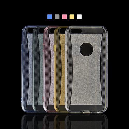 Angibabe TPU Clear Shimmering Powder Phone Case for iPhone 6 Case 4.7 inch(Assorted Colors)