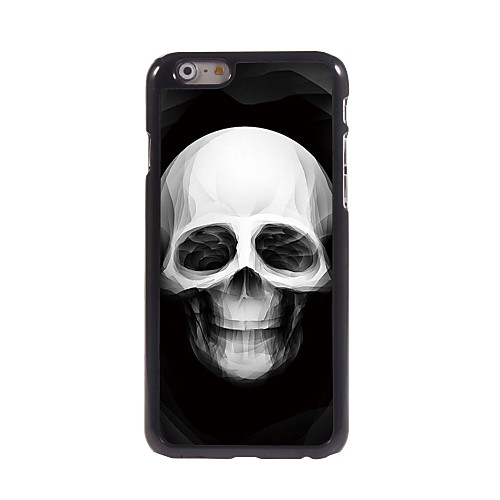 Skull Design Aluminum Hard Case for iPhone 6