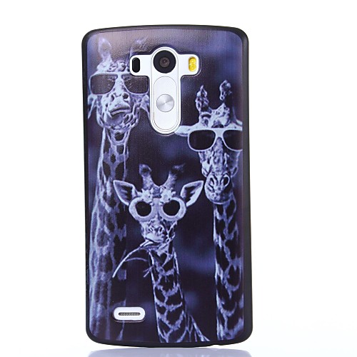 Crazy Deers Pattern Plastic Hard Case for LG G3