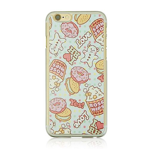 BearBiscuit Leather Vein Pattern PC Hard Case for iPhone 6