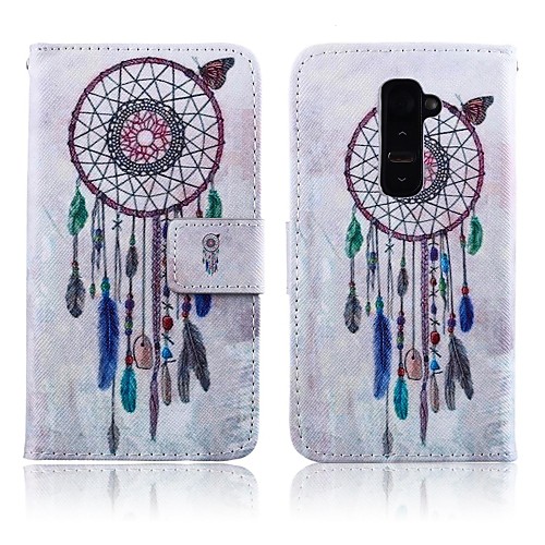 Aeolian Bells Pattern PU Leather Full Body Case with Stand for LG G2