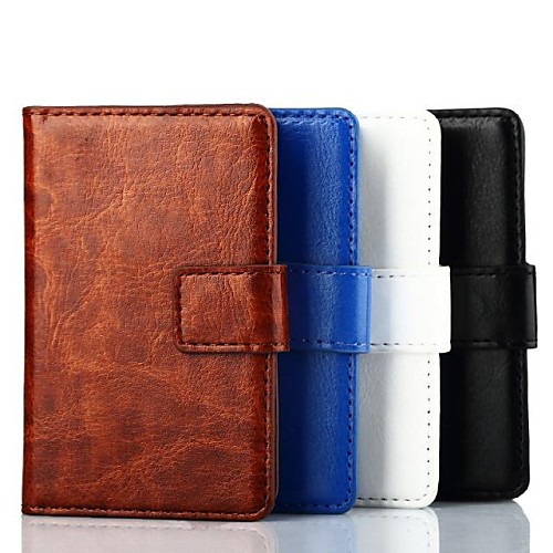 Crazy Horse Grain Leather PU and TPU Full Body Case with Card Slot for LG L3 II (Assorted Colors)