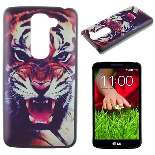 Fierce Tiger Pattern PC Hard Case for LG G2 mini