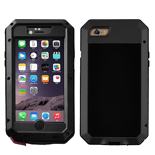 FITIN Aluminum Waterproof Shockproof Gorilla Glass Case for Iphone 6 4.7''