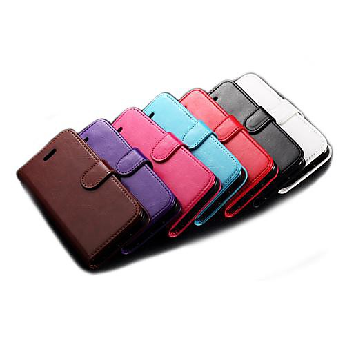 Solid Color PU Full Body Case with Card Slot for iPhone 5/5S (Assorted Colors)