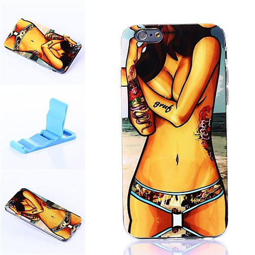 Tattoo Pattern Silicone Soft Cover for iPhone 6