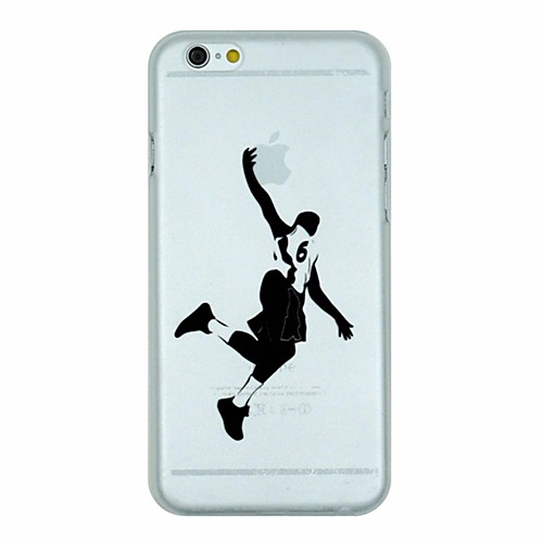 Slam Dunk Pattern PC Hard Transparent Back Cover Case for iPhone 6