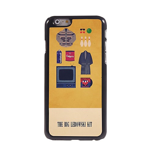 The Big Lebowski Kit Pattern Aluminum Hard Case for iPhone 6