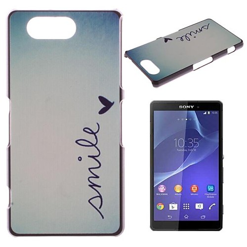 Smile Pattern PC Hard Case for Sony Xperia Z3 mini D5803 M55w