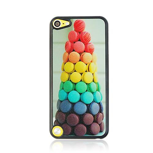 цвет Macarons шаблон пластиковый жесткий футляр для IPod Touch 5