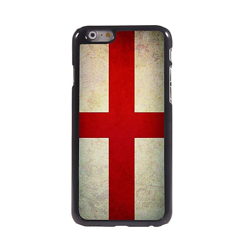 Vintage The Flag of ST. George Pattern Aluminum Hard Case for iPhone 6