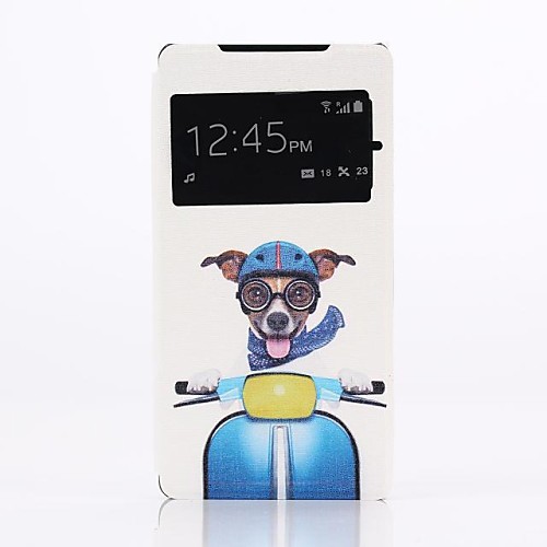 Dog Skylight Design Leather Full Body Case for Sony Xperia Z2 D6503