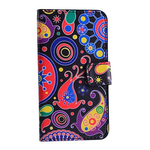 Jellyfish Pattern PU Leather Case with Stand and Card Slot for Huawei Y330