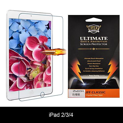 Angibabe Buff Shock Ultimate Shock Absorption Screen Protector Film for iPad 2 3 4