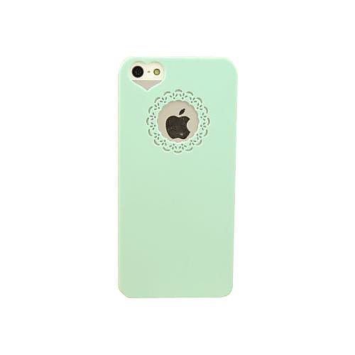 Carving and Heard-shape Pattern Plastic Hard Case for iPhone 6(Assorted Colors)