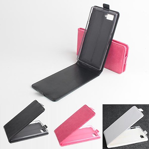 Hot Sale 100% PU Leather Flip Leather Up and Down Case for Lenovo K920 Vibe Z2(Assorted Color)